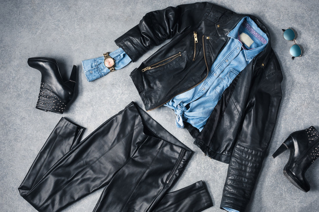 Leather apparel