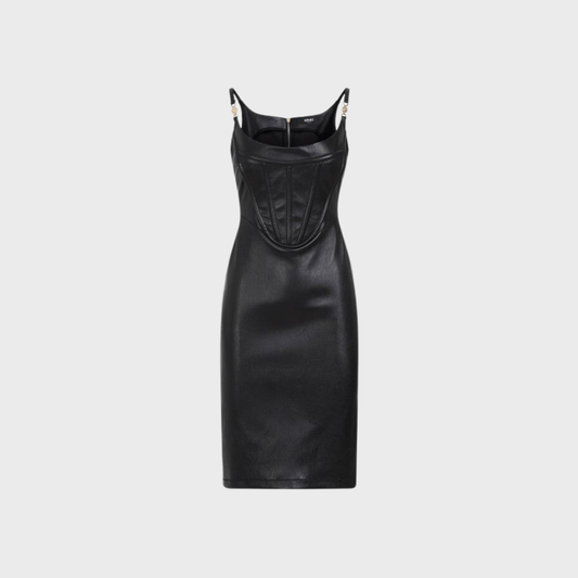 sexy black clubbing bodycon Versace