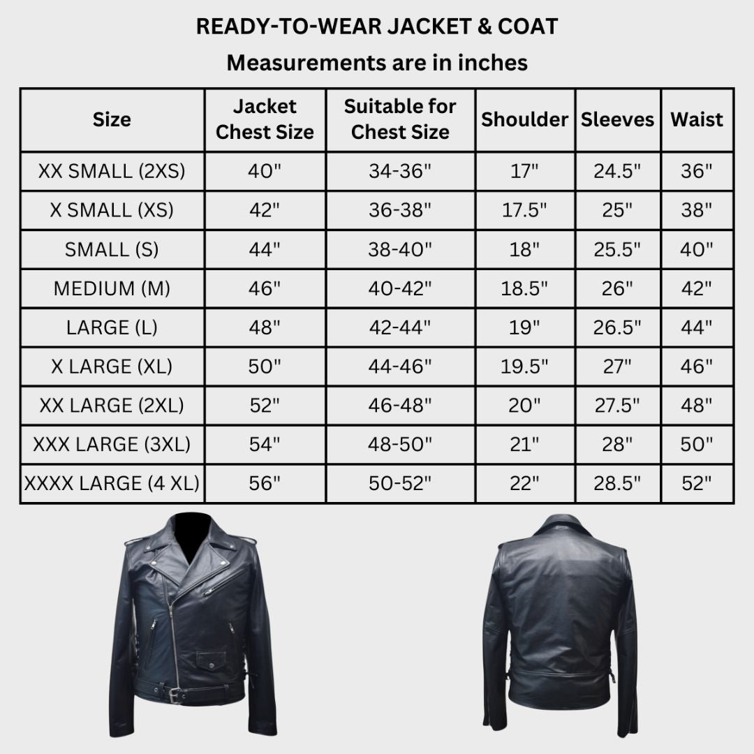 Lucas Black Leather Biker Jacket