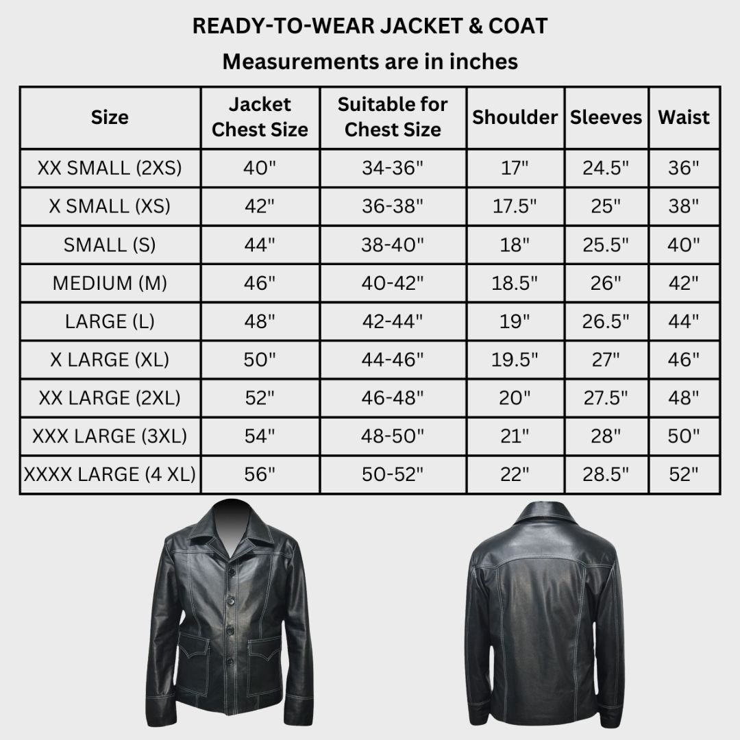 Luka Black Leather Coat