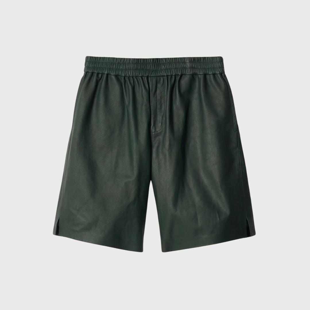 Asher Bottle Green Shorts