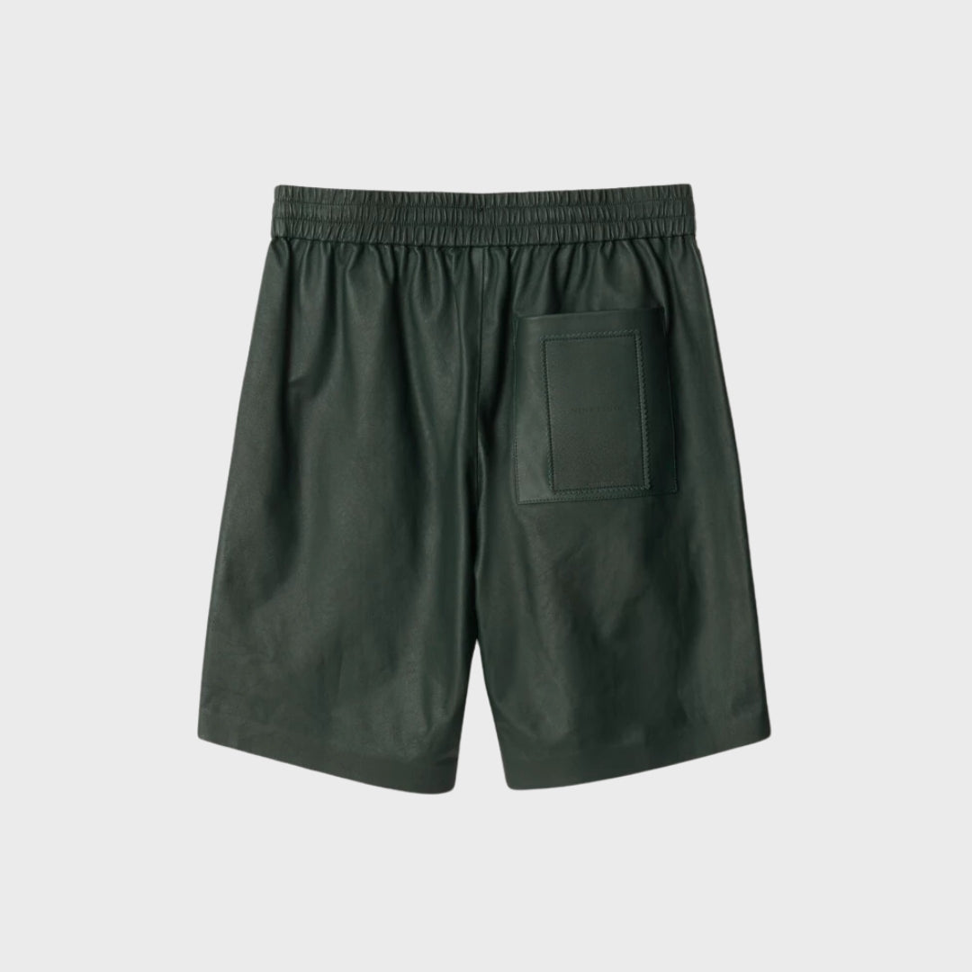 Asher Bottle Green Shorts